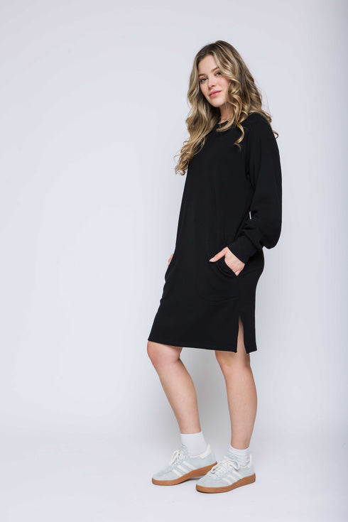 Nadia-Luxe Fleece Dress